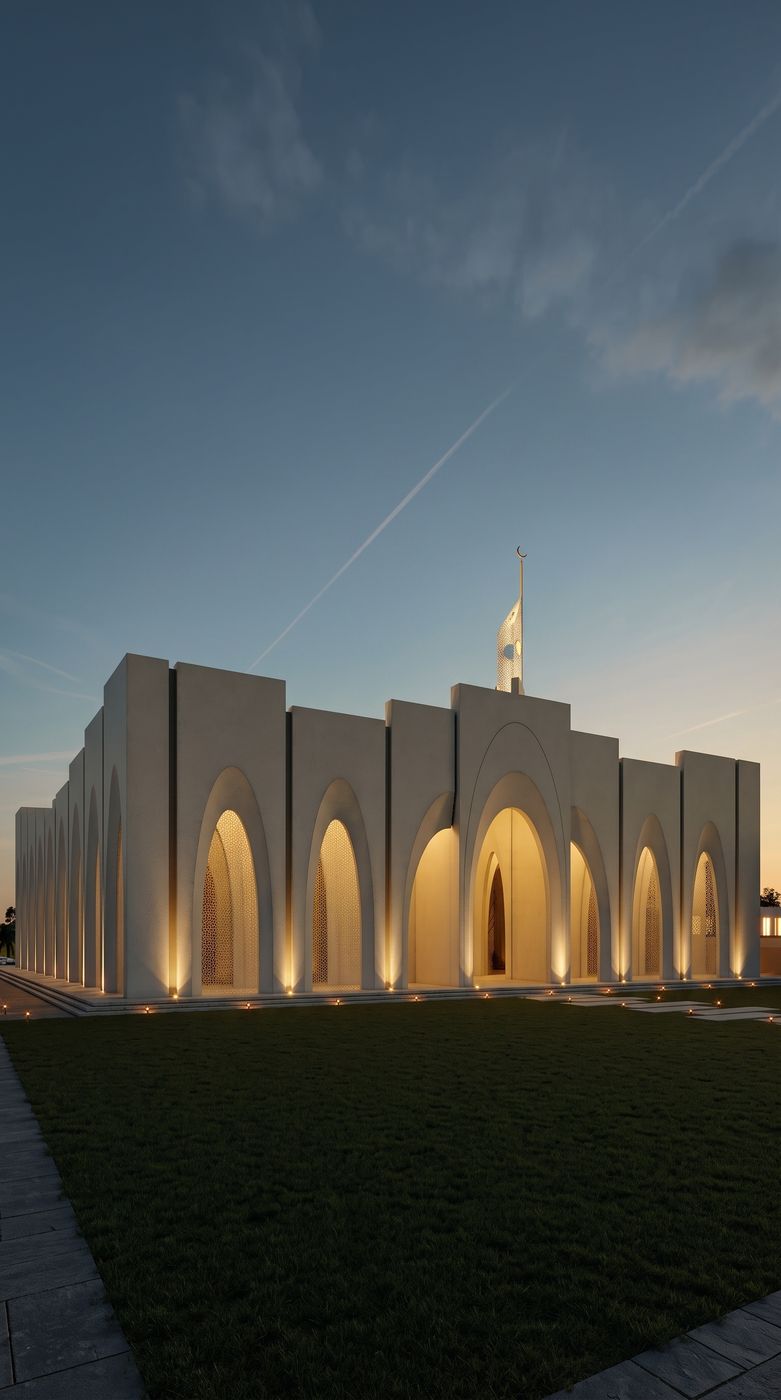 Grand Jamia Mosque design
