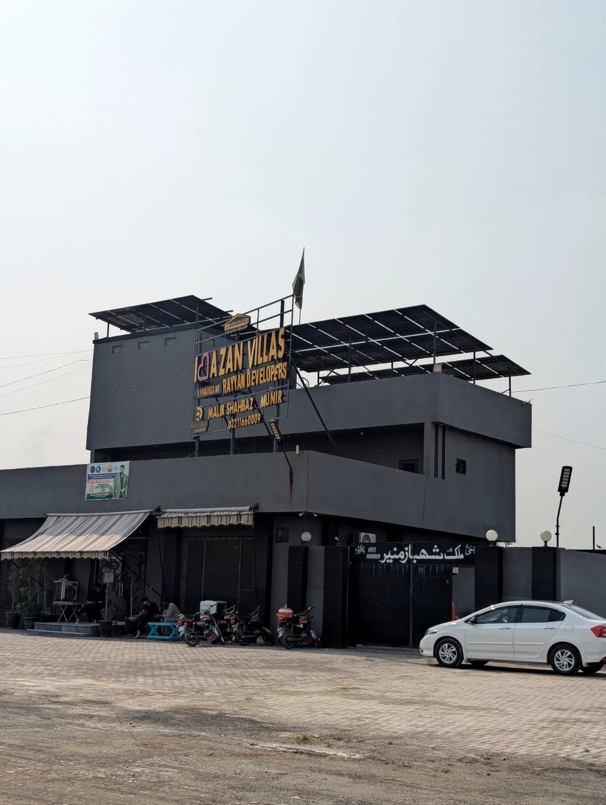 Azan Villas site office